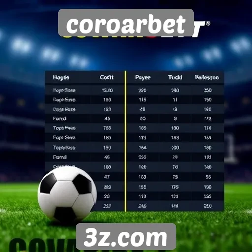 Coroarbet: comparação com outros sites de apostas